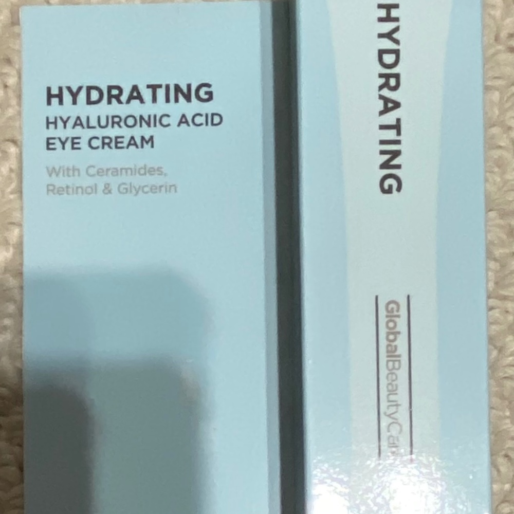 Global Beauty Care Hydrating hyaluronic acid eye cream with ceramides 1 oz.
